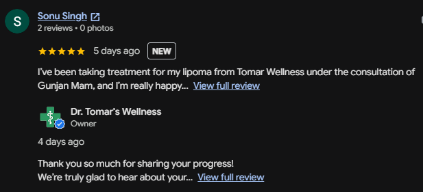 Google review screenshot